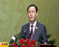 Đồng chí Vương Đình Huệ tái đắc cử Bí thư Thành ủy Hà Nội khóa XVII
